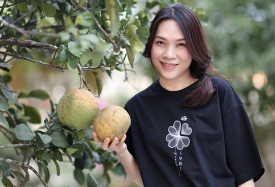 Thành quả không ngờ bên trong nhà vườn của Mỹ Tâm sau 4 năm