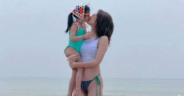 Bảo Anh tuổi 33 vẫn trẻ đẹp, diện bikini khoe chân dài miên man, ái nữ 3 tuổi xinh xắn như “bản sao” của mẹ