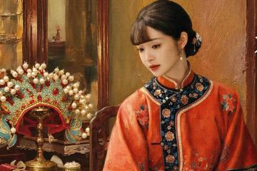 Mỹ nhân gây bão nhờ gương mặt đẹp hơn tranh