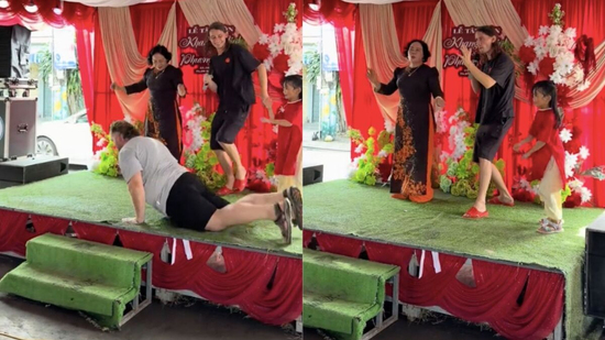 Chàng Tây hát 'Chỉ riêng mình ta' tại đám cưới miền Tây gây sốt mạng xã hội