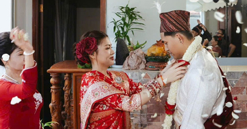 Cưới bạn thân người Việt, chú rể Nepal mang 8 mâm lễ vật sang TPHCM
