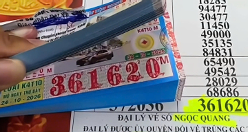 Mua 160 tờ vé số gửi đại lý giữ hộ, người đàn ông nhận tin trúng gần 40 tỷ đồng