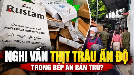 Phát hiện bao bì thịt trâu Ấn Độ, phụ huynh xuyên đêm canh kho yêu cầu kiểm tra