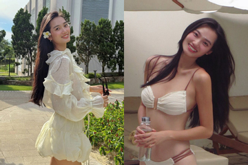 Nhan sắc đời thường Miss Universe Vietnam 2026 Nguyễn Quỳnh Anh