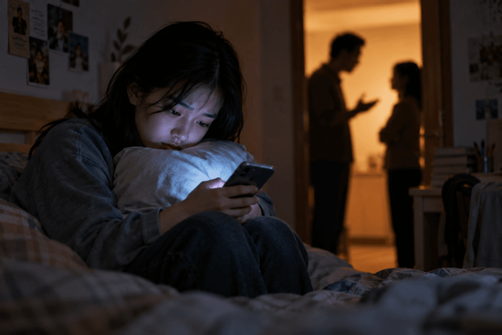 Phát hiện con mình trong nhóm 'Con ghét bố mẹ'
