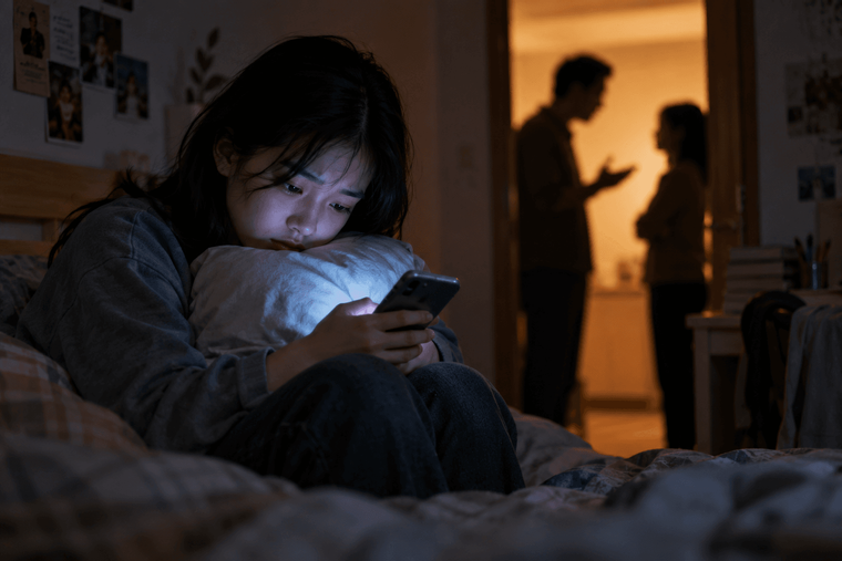 Phát hiện con mình trong nhóm 'Con ghét bố mẹ'
