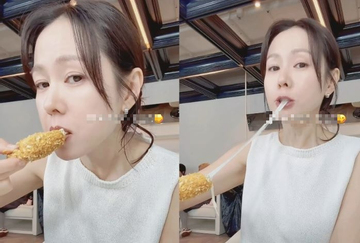 Son Ye Jin gây tranh cãi vì chuyện ăn uống