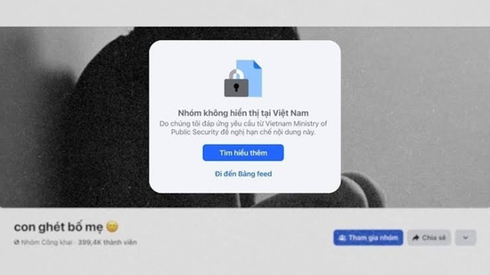 Nhóm Facebook 'Con ghét bố mẹ' đông thành viên nhất bất ngờ 'bay màu'