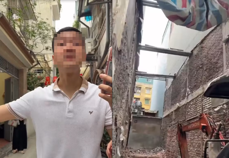 Phá dỡ cả căn nhà suốt nửa tháng, người phụ nữ đòi tiền công nhưng chủ nhà nói “không thuê”