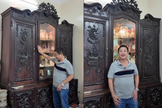 NSƯT Chí Trung bất ngờ rao bán hàng loạt đồ đạc, thanh lý nội thất gỗ chạm khắc tinh xảo