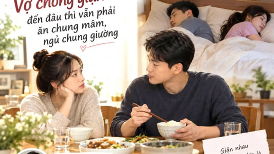 Vợ chồng giận nhau đến đâu vẫn nên ăn chung mâm, ngủ chung giường