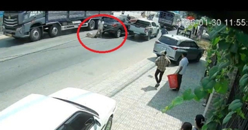 Điều tra vụ tài xế ô tô 7 chỗ bị hành hung, ngã gục giữa đường