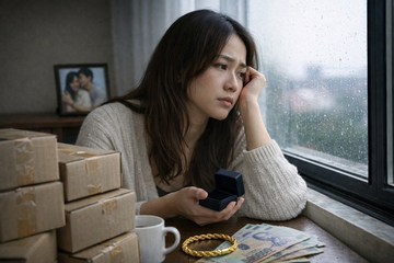 Trót bán lắc vàng 5 chỉ cầu hôn của người yêu cũ, tôi áy náy khi có người mới