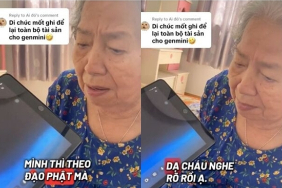 Clip cụ bà cảm ơn AI nói chuyện với mình gây xót xa về nỗi cô đơn của người già