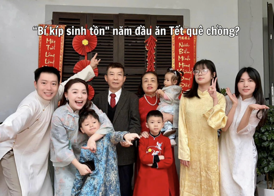 KOL chia sẻ 'bí kíp sinh tồn' ăn Tết quê chồng, chị em coi là cẩm nang