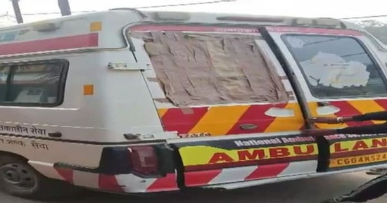 Cửa bị kẹt, bệnh nhân tử vong trong xe cứu thương