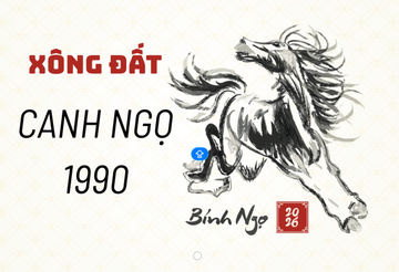 Tuổi xông đất năm 2026 cho gia chủ sinh năm 1990 Canh Ngọ