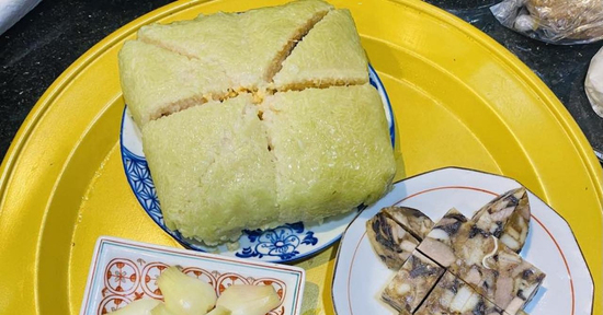 4 không khi ăn bánh chưng ngày Tết