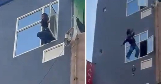 Cãi nhau với người đàn ông, cô gái nhảy khỏi tầng 4 khách sạn