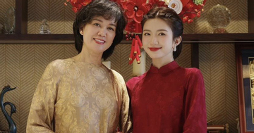 Diễn viên Ngọc Huyền khoe ảnh gia đình, gây chú ý nhất là mẹ chồng