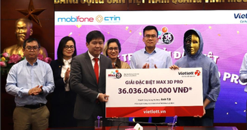 Một người đàn ông ở TPHCM cùng lúc trúng 120 giải thưởng của Vietlott