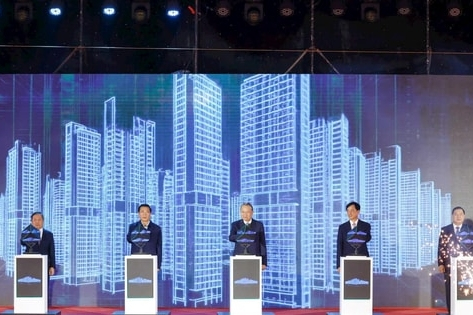 Tổng Bí thư Tô Lâm dự lễ khởi công dự án Khu đô thị đa mục tiêu tại Hà Nội