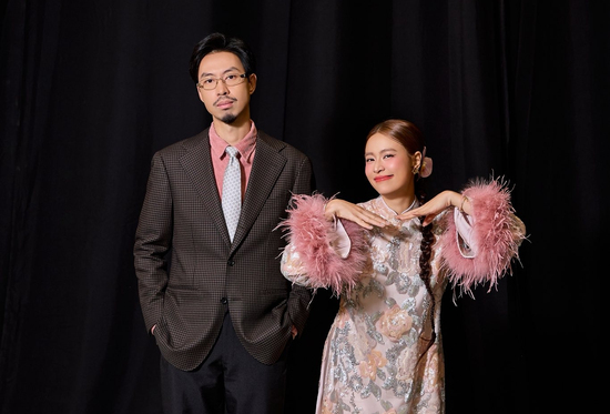 Chụp hình Tết cùng Đen Vâu, Hoàng Thùy Linh gọi khoảnh khắc chung đôi là 'vị nhà'