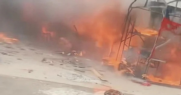 Nổ lớn tại cửa hàng bán pháo hoa, 8 người tử vong