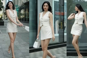 Những mẫu thời trang du Xuân gây ấn tượng