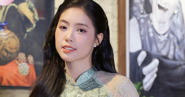 Nữ Thiếu úy là Á hậu Việt Nam gây chú ý trong ngày đầu năm mới