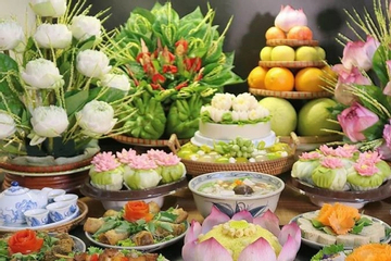 Văn khấn Rằm tháng Giêng chuẩn nghi lễ tại gia: Cầu bình an, tài lộc đầu năm