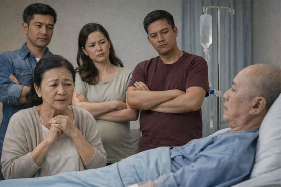 Chồng cũ ngoại tình liên tục, 3 con từ chối góp 1 tỷ cứu bố ung thư giai đoạn cuối