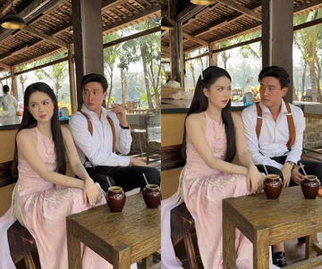 Nam diễn viên Quốc Trường có hành động bất ngờ với Ngọc Trinh