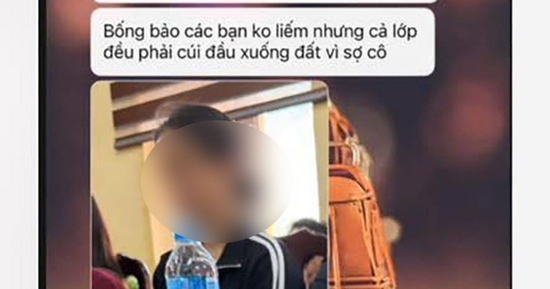 Vụ cô giáo bị 'tố' bắt học sinh liếm đất ở Phú Thọ: Bất ngờ tường trình của 'người lái đò'