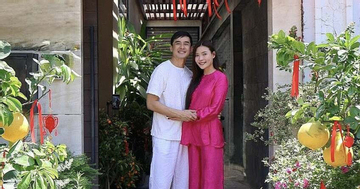 Biệt thự ngập tràn sắc xuân của Thúy Diễm - Lương Thế Thành