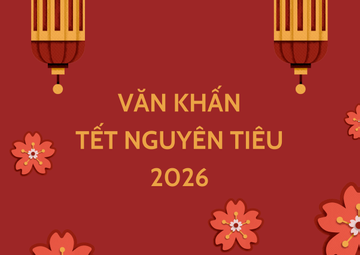 Văn khấn rằm tháng Giêng 2026 tại nhà