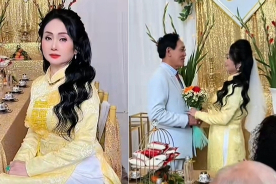 Cô dâu 61 tuổi lấy chồng Việt kiều, được các con tổ chức đám cưới linh đình