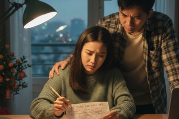 Đau đầu tính tiền tiêu Tết