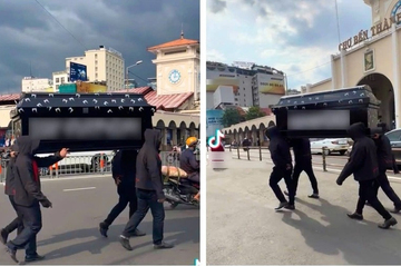 Sắp xét xử nhóm người khiêng quan tài diễu phố trước chợ Bến Thành