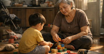 Trẻ nuôi con, già chăm cháu