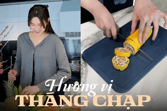 Mâm cúng ông Công ông Táo của 'nàng dâu hào môn' Đỗ Hà có món ăn cực đặc biệt, vừa đẹp mắt, vừa dễ làm