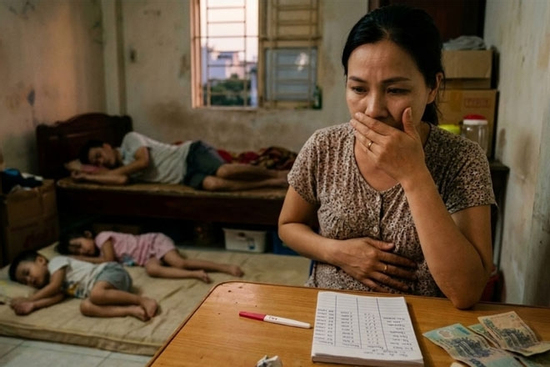 Nợ nần bủa vây, nhà đi thuê, tôi thắt lòng khi biết mình có bầu bé thứ 3