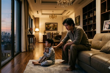 Sau ly hôn, nhìn con ngẩn ngơ nhớ mẹ, tôi chỉ biết khóc ân hận