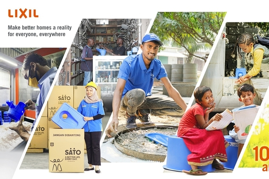 LIXIL đạt mục tiêu cải thiện điều kiện vệ sinh cho 103 triệu người trên toàn cầu