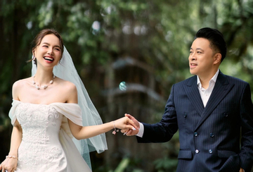 Victor Vũ và Đinh Ngọc Diệp kỷ niệm 10 năm cưới