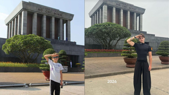 Chàng trai Pháp bày tỏ tình yêu Việt Nam bằng ảnh chụp ở Lăng Bác sau 13 năm