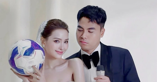 Rạp cưới quy mô nhất nhì làng bóng của cầu thủ Đức Huy và nữ MC nổi tiếng showbiz