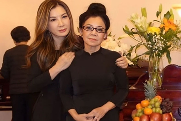 Vợ cũ Bằng Kiều tiết lộ tình trạng mẹ Kasim Hoàng Vũ trong tang lễ con trai