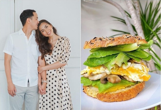 Bữa sáng khác lạ của Hà Tăng