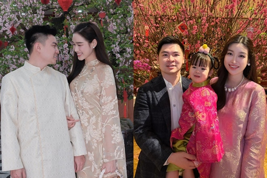 Hôn nhân viên mãn của 2 hoa hậu họ Đỗ, cùng có chồng tham gia ứng cử đại biểu HĐND